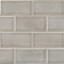 MSI Dove Gray Glazed Handcrafted Ceramic Subway Tile 4"x12" MSI Dove Gray Glazed Handcrafted Ceramic Subway Tile 4"x12"