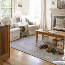 Greenpoint Dusty Blue Washable Rug Greenpoint Dusty Blue Washable Rug