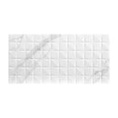 MSI Dymo Statuary Chex White Glossy Ceramic Wall Tile 12x24 MSI Dymo Statuary Chex White Glossy Ceramic Wall Tile 12x24