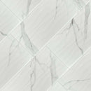 MSI Dymo Statuary Wavy White Glossy Ceramic Wall Tile 12x24 MSI Dymo Statuary Wavy White Glossy Ceramic Wall Tile 12x24