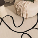 Eilir Modern Low Profile Boho Rug Eilir Modern Low Profile Boho Rug