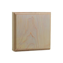 EWAP41 Casing Corner Block 1 inch x 4 inch Square Unfinished EWAP41 Casing Corner Block 1 inch x 4 inch Square Unfinished