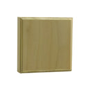 EWAP41 Casing Corner Block 1 inch x 4 inch Square Unfinished EWAP41 Casing Corner Block 1 inch x 4 inch Square Unfinished