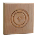 EWAP90 Rosette Casing Corner Block 1 inch x 5-1/2 inch Square Unfinished EWAP90 Rosette Casing Corner Block 1 inch x 5-1/2 inch Square Unfinished