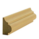 EWBC27 Nose and Cove 1-1/4" Tall x 3/4" Base Cap Moulding. Unfinished EWBC27 Nose and Cove 1-1/4" Tall x 3/4" Base Cap Moulding. Unfinished