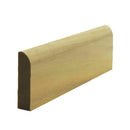EWBS16 Baseboard Shoe 1-1/4" Tall x 5/16" Flat with Radius. Unfinished EWBS16 Baseboard Shoe 1-1/4" Tall x 5/16" Flat with Radius. Unfinished