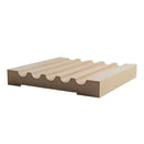 EWCA49 Fluted 5-1/8" wide x 3/4" Casing. Unfinished Trim EWCA49 Fluted 5-1/8" wide x 3/4" Casing. Unfinished Trim