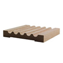 EWCA49 Fluted 5-1/8" wide x 3/4" Casing. Unfinished Trim EWCA49 Fluted 5-1/8" wide x 3/4" Casing. Unfinished Trim