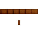 EWCD91 Dentil Moulding 3/4" High x 5/16" Trim. Unfinished EWCD91 Dentil Moulding 3/4" High x 5/16" Trim. Unfinished