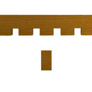 EWCD93 Dentil Moulding 1-5/8" High x 5/8" Trim. Unfinished EWCD93 Dentil Moulding 1-5/8" High x 5/8" Trim. Unfinished