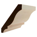 EWCR13 Crown 3/4" x 4-5/8" Unfinished 3-5/8" High x 2-3/4" Deep EWCR13 Crown 3/4" x 4-5/8" Unfinished 3-5/8" High x 2-3/4" Deep