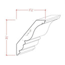 EWCR27 Crown 7/8" x 4-1/2" Unfinished 3-1/2" Rise x 2-7/8" Run EWCR27 Crown 7/8" x 4-1/2" Unfinished 3-1/2" Rise x 2-7/8" Run