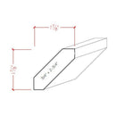 EWCR37 Crown 3/4" x 2-3/4" Unfinished 1-7/8" High x 1-7/8" Deep EWCR37 Crown 3/4" x 2-3/4" Unfinished 1-7/8" High x 1-7/8" Deep