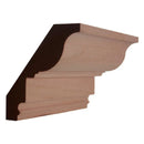 EWCR47 Colonial Crown 3/4" x 4" Unfinished 3" High x 2-5/8" Deep EWCR47 Colonial Crown 3/4" x 4" Unfinished 3" High x 2-5/8" Deep