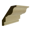 EWCR47 Colonial Crown 3/4" x 4" Unfinished 3" High x 2-5/8" Deep EWCR47 Colonial Crown 3/4" x 4" Unfinished 3" High x 2-5/8" Deep