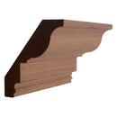EWCR47 Colonial Crown 3/4" x 4" Unfinished 3" High x 2-5/8" Deep EWCR47 Colonial Crown 3/4" x 4" Unfinished 3" High x 2-5/8" Deep