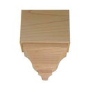 EWCR62 Crown Mid Block 3-1/2 Tall x 2-3/8 deep 4-3/4" Face Unfinished EWCR62 Crown Mid Block 3-1/2 Tall x 2-3/8 deep 4-3/4" Face Unfinished