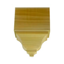 EWCR62 Crown Mid Block 3-1/2 Tall x 2-3/8 deep 4-3/4" Face Unfinished EWCR62 Crown Mid Block 3-1/2 Tall x 2-3/8 deep 4-3/4" Face Unfinished