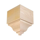 EWCR63 Crown Outside Corner Block 3-1/2 Tall x 2-3/8 Face Unfinished EWCR63 Crown Outside Corner Block 3-1/2 Tall x 2-3/8 Face Unfinished