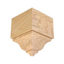 EWCR63 Crown Outside Corner Block 3-1/2 Tall x 2-3/8 Face Unfinished EWCR63 Crown Outside Corner Block 3-1/2 Tall x 2-3/8 Face Unfinished