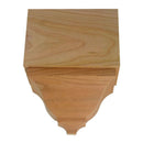 EWCR82 Middle Corner Block 4-1/4" Tall x 3" deep 6" Face Unfinished EWCR82 Middle Corner Block 4-1/4" Tall x 3" deep 6" Face Unfinished