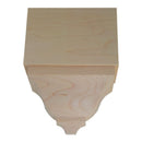EWCR82 Middle Corner Block 4-1/4" Tall x 3" deep 6" Face Unfinished EWCR82 Middle Corner Block 4-1/4" Tall x 3" deep 6" Face Unfinished