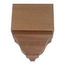 EWCR82 Middle Corner Block 4-1/4" Tall x 3" deep 6" Face Unfinished EWCR82 Middle Corner Block 4-1/4" Tall x 3" deep 6" Face Unfinished