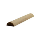 EWHR11 Half Round 3/4" Wide x 3/8" Moulding Trim. Unfinished EWHR11 Half Round 3/4" Wide x 3/8" Moulding Trim. Unfinished