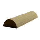 EWHR12 Half Round 1-3/8" Wide x 11/16" Moulding Trim. Unfinished EWHR12 Half Round 1-3/8" Wide x 11/16" Moulding Trim. Unfinished