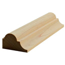EWPM23 Nose and Cove Panel Molding 1-1/4" wide x 3/4" Trim. Unfinished EWPM23 Nose and Cove Panel Molding 1-1/4" wide x 3/4" Trim. Unfinished