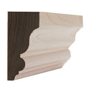 EWSC12 Solid Crown 2-1/4" High x 1-1/8" Deep Moulding. Unfinished EWSC12 Solid Crown 2-1/4" High x 1-1/8" Deep Moulding. Unfinished