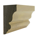 EWSC12 Solid Crown 2-1/4" High x 1-1/8" Deep Moulding. Unfinished EWSC12 Solid Crown 2-1/4" High x 1-1/8" Deep Moulding. Unfinished