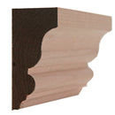 EWSC13 Solid Crown 2-3/4" High x 1-3/8" Deep Moulding. Unfinished EWSC13 Solid Crown 2-3/4" High x 1-3/8" Deep Moulding. Unfinished