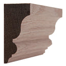 EWSC13 Solid Crown 2-3/4" High x 1-3/8" Deep Moulding. Unfinished EWSC13 Solid Crown 2-3/4" High x 1-3/8" Deep Moulding. Unfinished