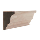 EWSC16 Solid Crown 1-3/8" High x 1" Deep Moulding. Unfinished EWSC16 Solid Crown 1-3/8" High x 1" Deep Moulding. Unfinished