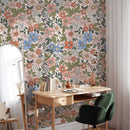 Vintage Liberty Style Elegant Flowers Wallpaper Vintage Liberty Style Elegant Flowers Wallpaper