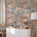 Vintage Liberty Style Elegant Flowers Wallpaper Vintage Liberty Style Elegant Flowers Wallpaper