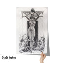 "L’Atlantide" by Almery Lobel-Riche Matte Poster "L’Atlantide" by Almery Lobel-Riche Matte Poster