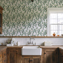 Eucalyptus Wallpaper - Removable Wallpaper - Self Adhesive WallPaper Eucalyptus Wallpaper - Removable Wallpaper - Self Adhesive WallPaper