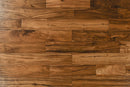 "Explore the allure of Exotic Walnut Natural Solid Hardwood Flooring in the Golden style. Luxurious handscraped finish, 4.75" width, and 0.75" thickness. SKU: TRPSH-EWG." "Explore the allure of Exotic Walnut Natural Solid Hardwood Flooring in the Golden style. Luxurious handscraped finish, 4.75" width, and 0.75" thickness. SKU: TRPSH-EWG."