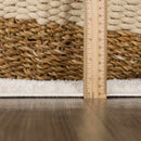 Keone Black & White Thick Rug Keone Black & White Thick Rug