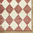 Almeda Diamond Washable Wool Rug Almeda Diamond Washable Wool Rug