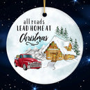 All Roads Lead Home at Christmas Ornament All Roads Lead Home at Christmas Ornament