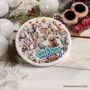 Artistic San Diego Zoo Classic Handcrafted Ornament, California State Ceramic Souvenir and Tree Decor Artistic San Diego Zoo Classic Handcrafted Ornament, California State Ceramic Souvenir and Tree Decor