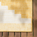 Djugun Yellow Outdoor Rug Djugun Yellow Outdoor Rug