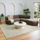 Fyffe Embossed Beige Wool Area Rug Fyffe Embossed Beige Wool Area Rug