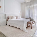 Faina Solid Cream Shag Washable Area Rug - Clearance Faina Solid Cream Shag Washable Area Rug - Clearance