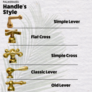 Unlacquered Brass Bathroom Faucet With Rough in Valve Unlacquered Brass Bathroom Faucet With Rough in Valve