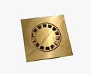 Unlacquered Brass Square Floor Drain Unlacquered Brass Square Floor Drain