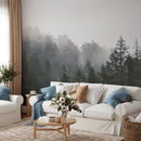 Foggy Pine Trees Forest Wallpaper Foggy Pine Trees Forest Wallpaper